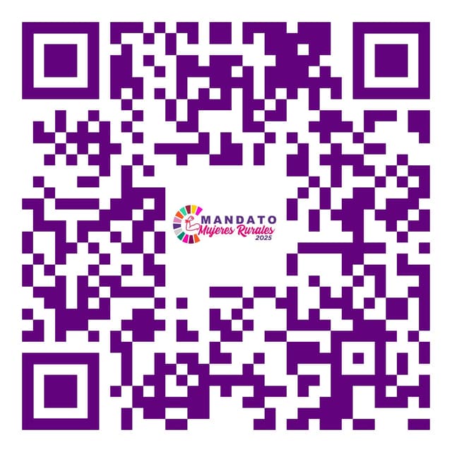 QR Mandato Mujeres Rurales